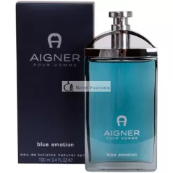 Aigner Blue Emotion Eau de Toilette Pánsky Spray, 100 ml