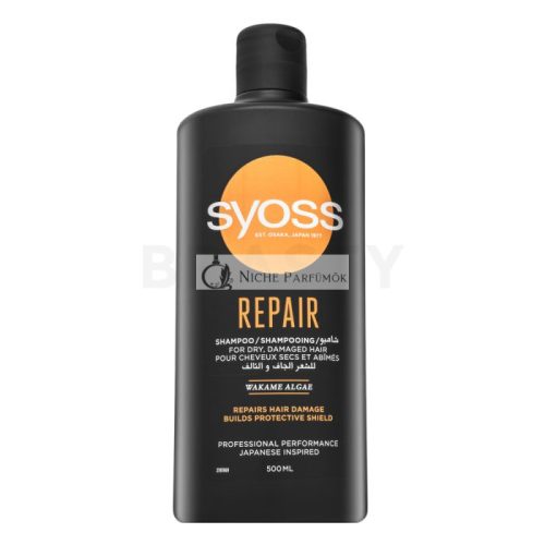 Syoss Repair Therapy Shampoo posilujúci šampón pre veľmi poškodené vlasy 500 ml
