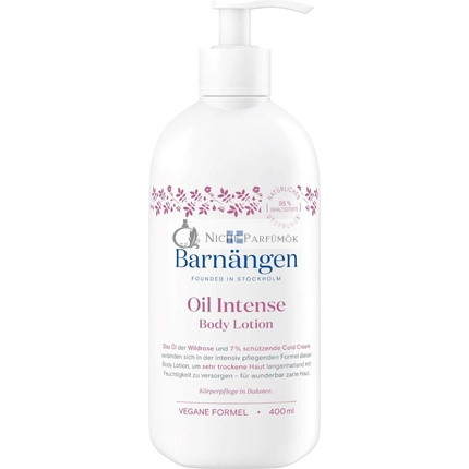 Barnängen Telové Mlieko Olej Intenzív 400ml