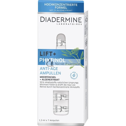 Diadermine Lift+ Phytinol Anti-Aging Ampulky, 1,3ml - Balenie 7 ks