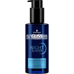 Gliss Night Elixir Aqua Revive Sérum na vlasy, 100 ml