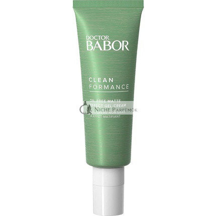 DOCTOR BABOR CLEANFORMANCE Bezolejový Matný Efekt Krém Hydratačný Matný Gél-Krém pre Kombinovanú Mastnú a Problematickú Pokožku 50ml