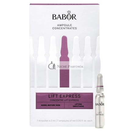 BABOR Lift Express Ampulkový Sérum, Proti starnutiu a spevňujúca hydratačná liečba, 7-dňová liečba - Nové a vylepšené