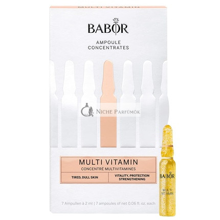 BABOR Multi Vitamin Sérum Ampulky na Tvár s Vitaminom E, 7x2ml