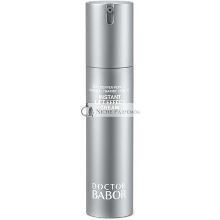 Doctor BABOR Instant Lift Efekt Krém Ľahký Anti-Aging Starostlivosť o Tvár s Modernými Peptidmi Hodvábne Hladká Pokožka, 50ml