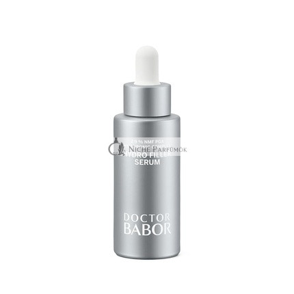 DOCTOR BABOR Hydro Filler sérum na starostlivosť o pleť pre suchú pleť, hydratačné sérum s 2,9% NMF PGA kyselinou hyalurónovou a peptidmi, bez parfumu, vegán 30ml