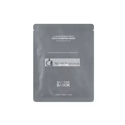 Doctor Babor Cryo Plumping Maska Osviežujúca a Vyživujúca Pleťová Maska