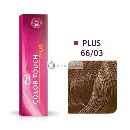 Wella Professionals Color Touch Plus profesionálna demi-permanentná farba na vlasy 66/03 60 ml