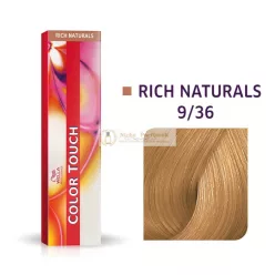   Wella Professionals Color Touch Rich Naturals profesionálna demi-permanentná farba na vlasy s multi-rozmernym efektom 9/36 60 ml