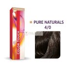 Wella Professionals Color Touch Pure Naturals profesionálna demi-permanentná farba na vlasy s multi-rozmernym efektom 4/0 60 ml
