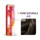 Wella Professionals Color Touch Pure Naturals profesionálna demi-permanentná farba na vlasy s multi-rozmernym efektom 4/0 60 ml