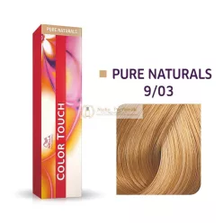   Wella Professionals Color Touch Pure Naturals profesionálna demi-permanentná farba na vlasy s multi-rozmernym efektom 9/03 60 ml