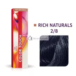   Wella Professionals Color Touch Rich Naturals profesionálna demi-permanentná farba na vlasy s multi-rozmernym efektom 2/8 60 ml