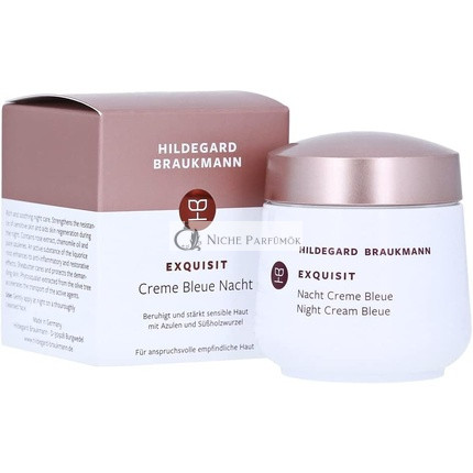 Hildegard Braukmann Exquisit Créme Bleue Nočná pleťová krém, 50 ml