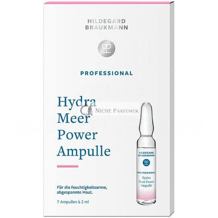 Hildegard Braukmann Profesionálna Hydra Sea Power Ampulka 7 x 2ml Sklenená Ampulka