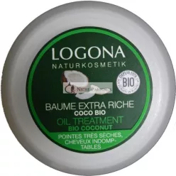 Logona Kokosový Balzam na Suché Konce, 45 ml