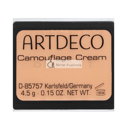 Artdeco Camouflage Cream vodeodolný korektor 08 Beige Apricot 4,5 g