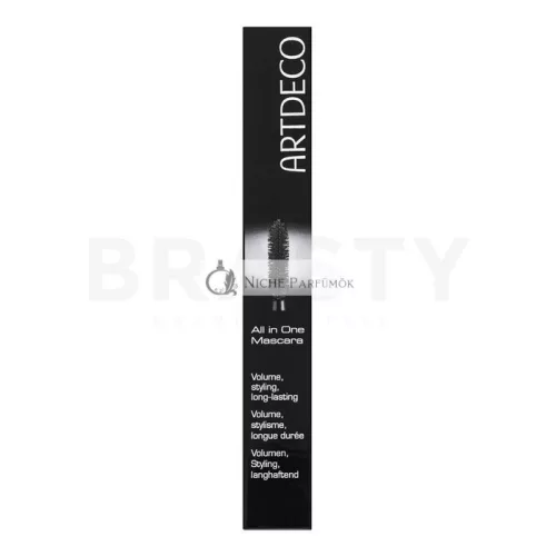 Artdeco All In One Mascara vodeodolná riasenka pre predĺženie rias a objem 03 Brown 10 ml