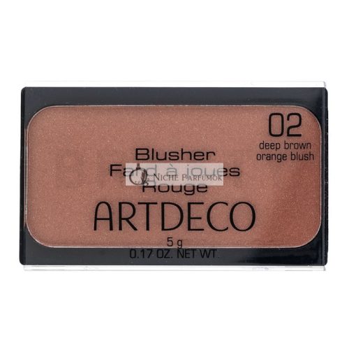 Artdeco Blusher púdrová lícenka 02 Deep Brown Orange 5 g