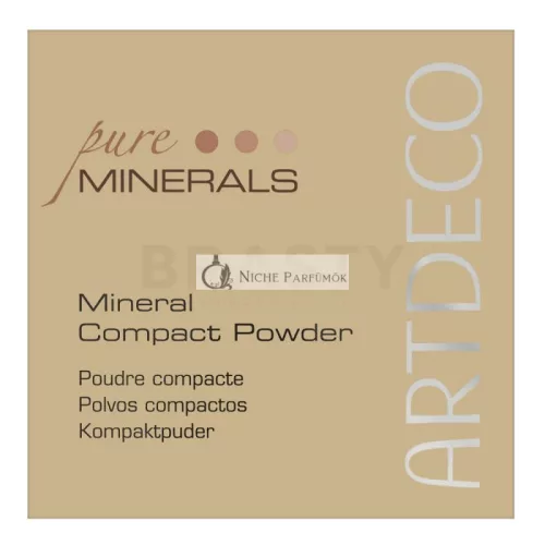 Artdeco Hydra Mineral Compact Foundation minerálny ochranný make-up pre zjednotenú a rozjasnenú pleť 55 Ivory 10 g