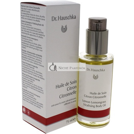 Dr Hauschka Skutočný Organický Citrón Lemongrass Vitalizačný Telový Olej, 75ml