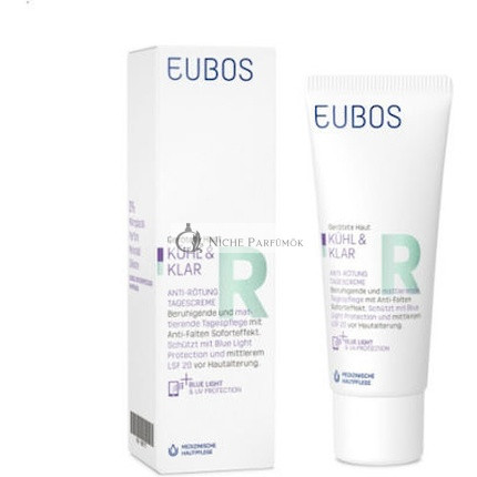 Eubos Chladivý, Upokojujúci Krém na Červenanie s SPF20, 40ml