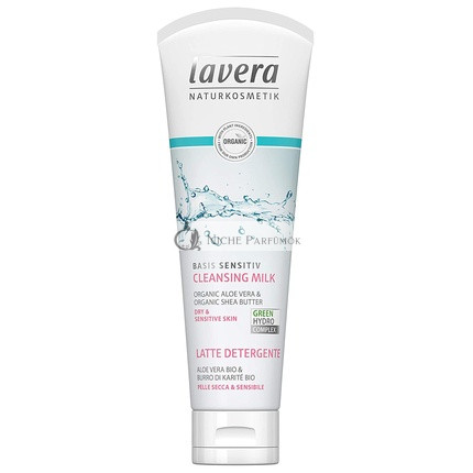 Lavera Basis Sensitiv Čistiaca Mlieko 125ml - Vegánska a Organická Starostlivosť o Pleť