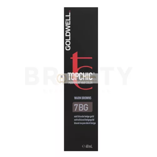 Goldwell Topchic Hair Color profesionálna permanentná farba na vlasy 7BG 60 ml