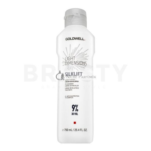 Goldwell Light Dimensions Silklift Conditioning Cream Developer vyvíjacia emulzia pre všetky typy vlasov 9% 30 Vol. 750 ml