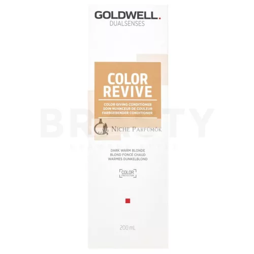 Goldwell Dualsenses Color Revive Conditioner Dark Warm Blonde vyživujúci kondicionér pre oživenie teplých blond odtieňov vlasov 200 ml