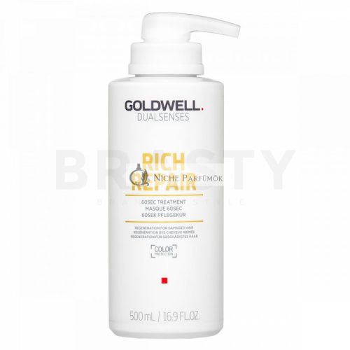 Goldwell Dualsenses Rich Repair 60sec Treatment maska pre suché a poškodené vlasy 500 ml