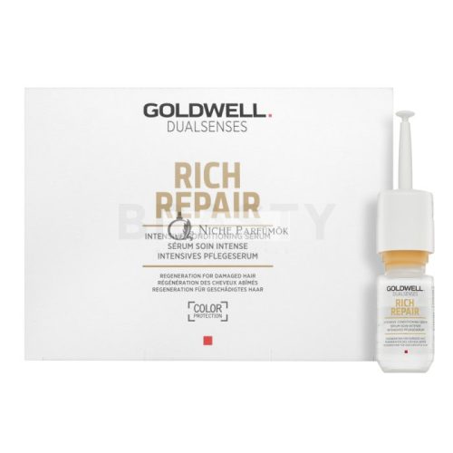 Goldwell Dualsenses Rich Repair Intensive Conditioning Serum vlasová kúra pre suché a poškodené vlasy 12 x 18 ml