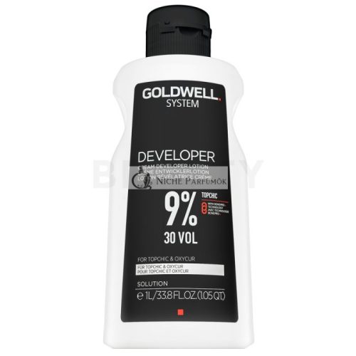 Goldwell System Cream Developer Lotion 9% 30 Vol. vyvíjacia emulzia pre všetky typy vlasov 1000 ml