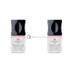   alessandro Spa Ridge Filler Multifunkčný Lak na Nechty na Vyhladenie Nerovností/ Výživný Lak v Prírodnej Ružovej 10ml