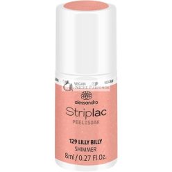   alessandro Striplac Peel or Soak Vegan Lilly Billy LED Lak na Nechty Fresh Apricot, 8ml