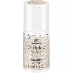   alessandro Striplac Peel or Soak Vegan Cheers! LED lak na nechty, Nude, 8ml