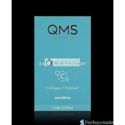 QMS Medicosmetics Core System Sady Deň a Noc 3-Kroková Základná Rutina Pre Citlivú Pokožku