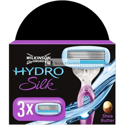 Wilkinson Sword Hydro Silk 3 kusy - Náhradná čepeľ pre ženy