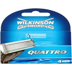 Wilkinson Sword Quattro náhradné čepelky