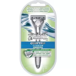 Wilkinson Sword Quattro Titanium Sensitive holiaci strojček