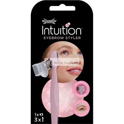 Wilkinson Sword Styler na obočie Intuition 3 čepele