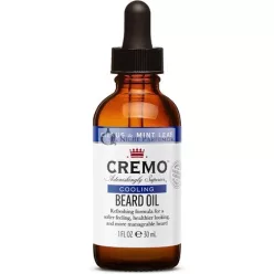   Cremo Chladivý olej na bradu pre mužov s prírodnými olejmi, citrusovou a mätovou vôňou, 30ml