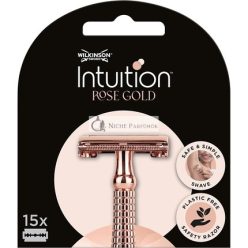 Wilkinson Sword Intuition Rose Gold čepele 15 ks