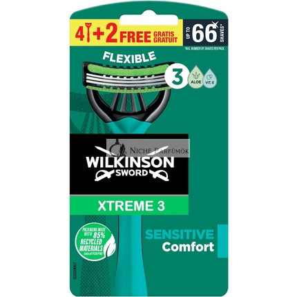 Wilkinson Sword Xtreme 3 Sensitive Jednorazové Holiace Stroječeky pre Mužov