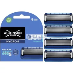   Wilkinson Sword Hydro 5 Ochranné Holiace Čepele - Balenie 4