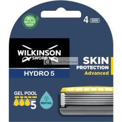   Wilkinson Sword Hydro 5 Ochranné pokročilé žiletky - 4 kusy