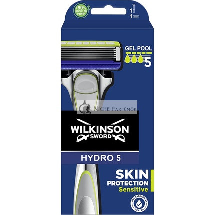 Wilkinson Sword Hydro 5 ochranný holiaci strojček pre mužov so 1 náhradnou čepeľou