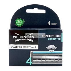   Wilkinson Sword Quattro Titanium Sensitive Essential Holiace 4 Presnosť X 40