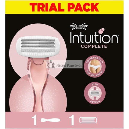 Wilkinson Sword Intuition Complete Hladký Holiaci Strojček pre Ženy s Rukoväťou + 1 Náhradná Čepeľ 1 Kus