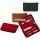 Becker Manicure Collection Mini Manicure Case 5 Pieces, Červený zipsový obal
